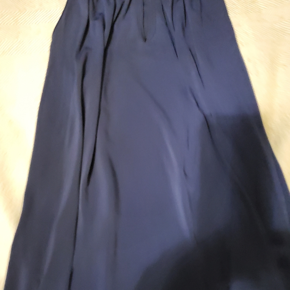 Blue top with chain straps